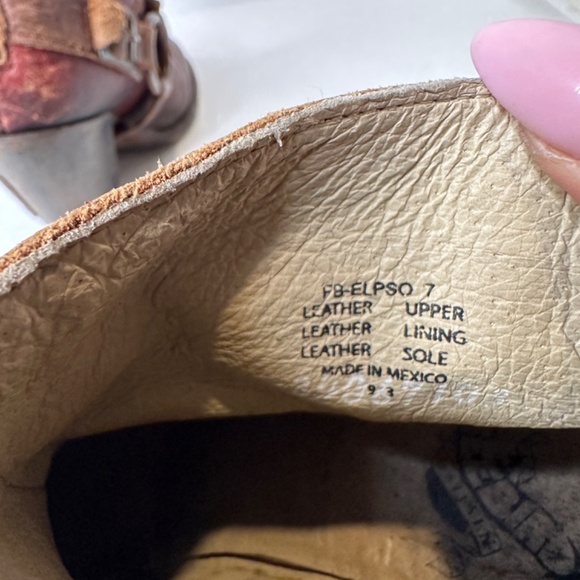 Freebird by Steven Red Ankle Boots - Picture 12 of 16